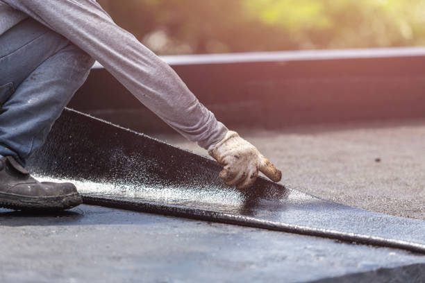 Professional Waterproofing technician working in Saint Mary Of The Woods, IN